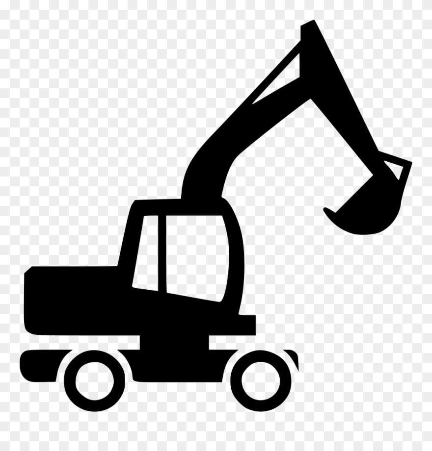 Excavator Icon Free Download Png Excavator Svg Clipart
