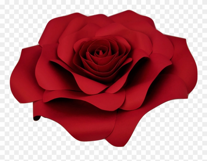 Dark Red Flowers - Flower Rose Clipart