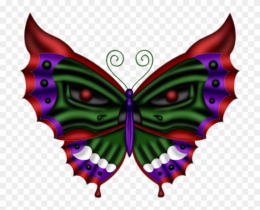 ‿✿⁀butterflies‿✿⁀ Butterfly Clip Art, Angels And Demons, - Illustration - Png Download