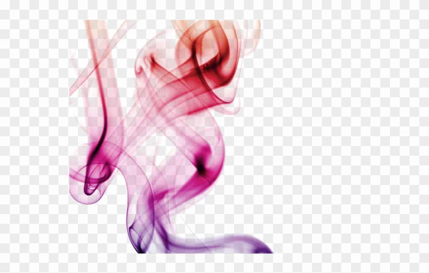 Colors Clipart Smoke - Transparent Colour Smoke Png