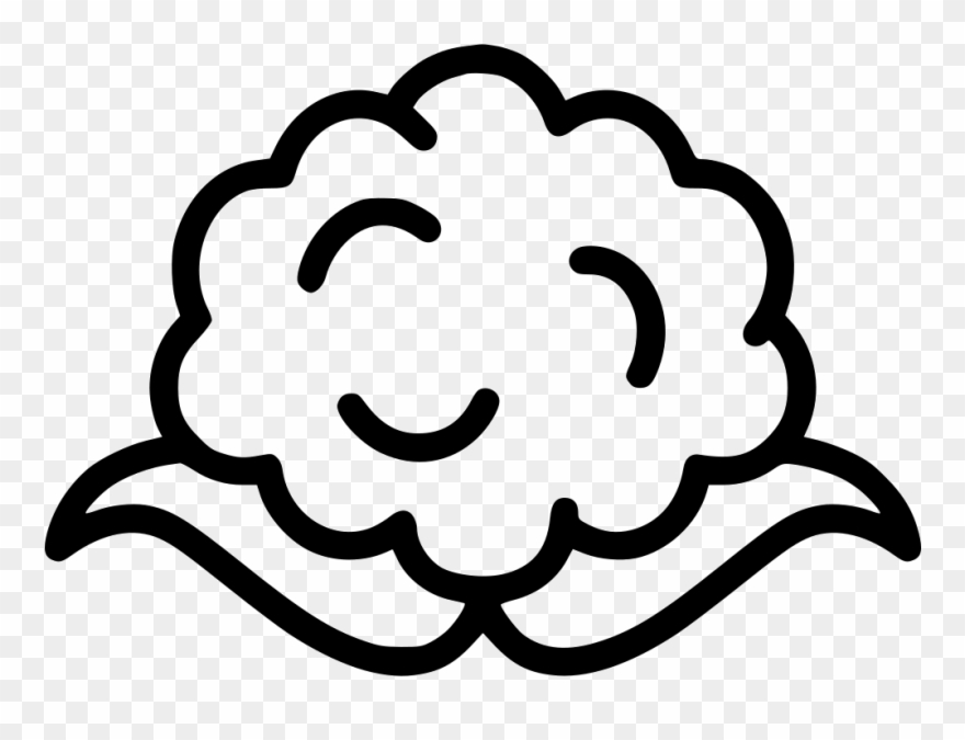 Cauliflower Comments - Etiquette Nuage A Personnaliser Clipart