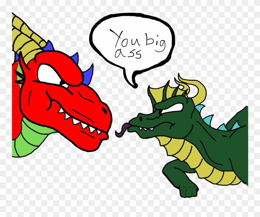 Fighting The Bully - Cartoon Clipart