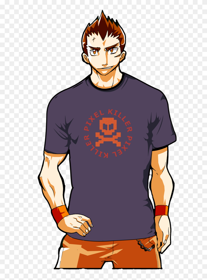 "pixel Killer" T-shirt - Cartoon Clipart