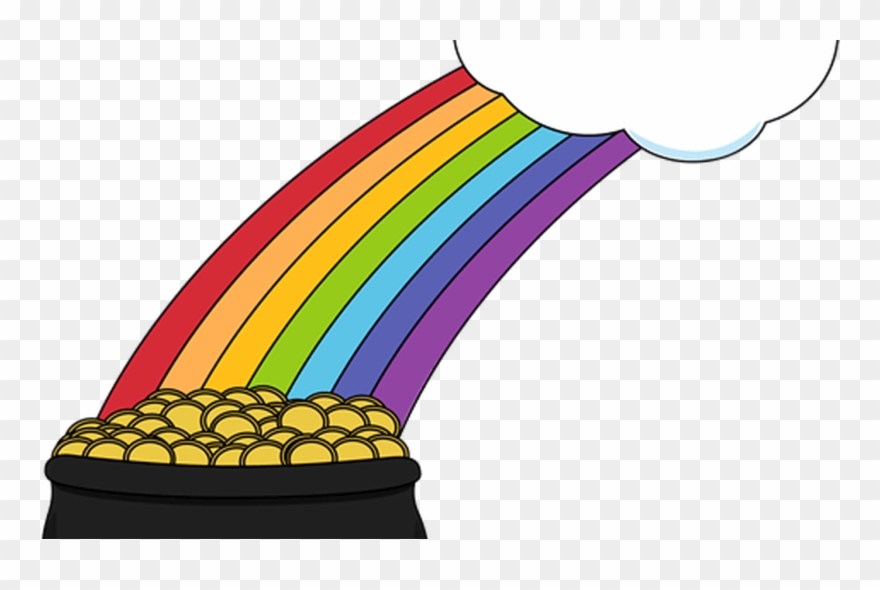 Free Rainbow And Pot Of Gold Clipart, Download Free - Pot Of Gold Melonheadz - Png Download