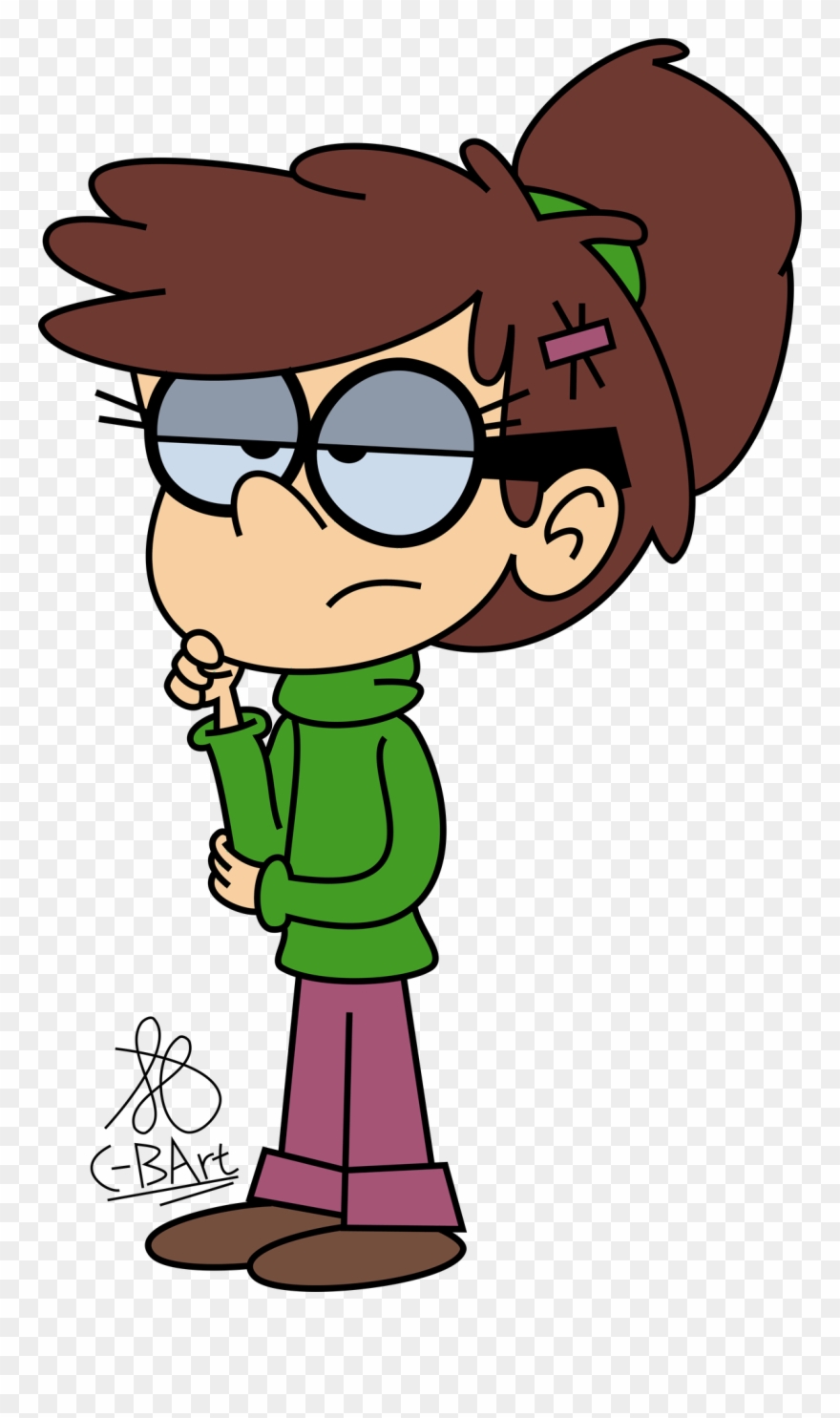 #alternateuniverse #arts #bed #bedtime #boxing #boxingshoes - Loud House Lisa 6 Clipart