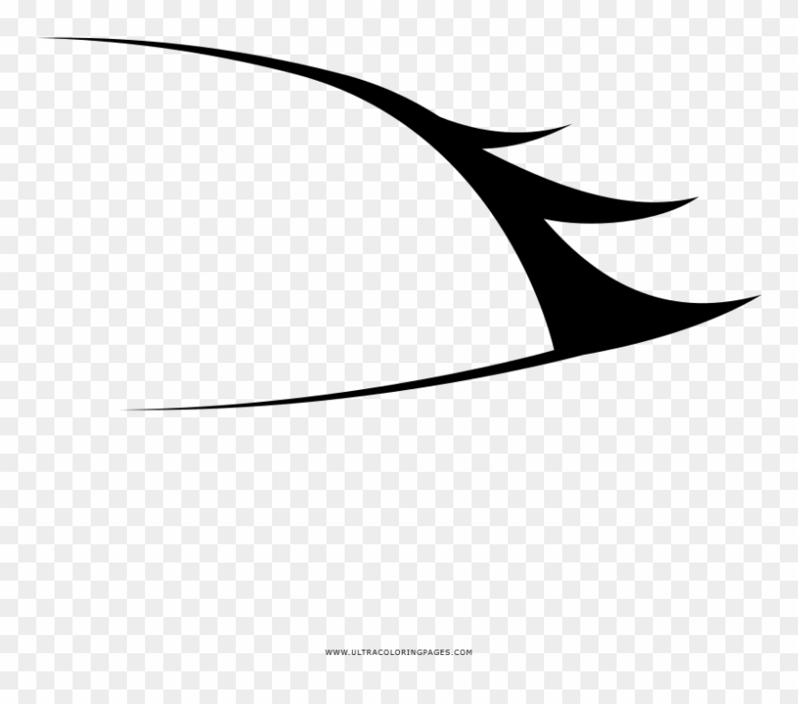 Eyelashes Coloring Page Clipart