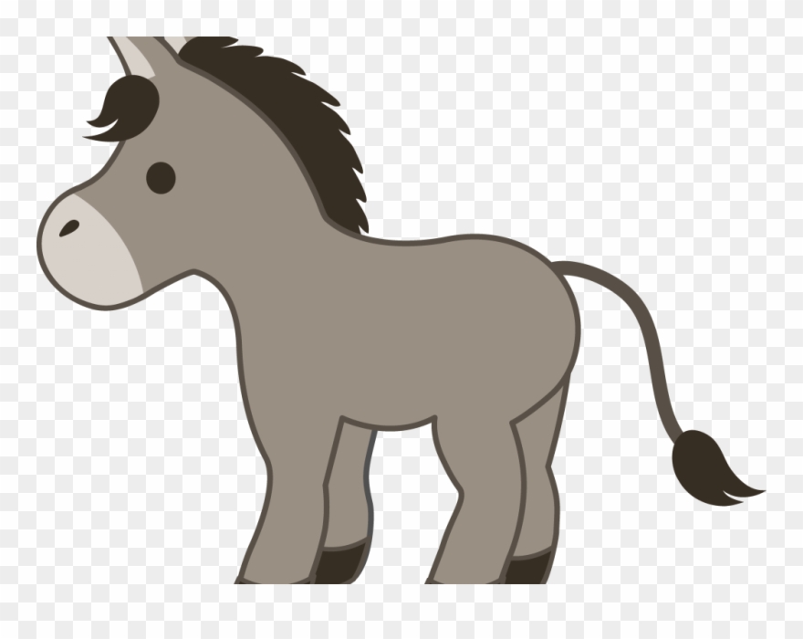 Donkey Clipart Donkey Cart - Donkey Clipart - Png Download