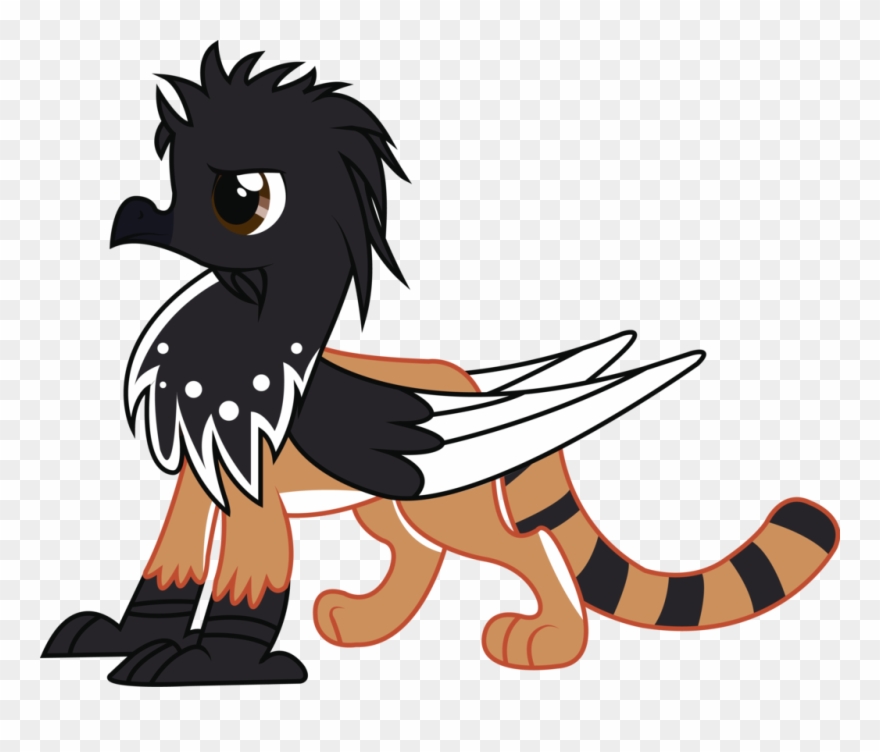 Spectty, Griffon, Magpie, Oc, Oc Only, Safe - Cartoon Clipart