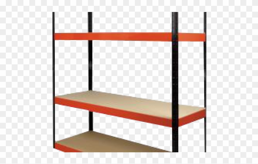 Shelf Clipart Shelving - Transparent Background Shelf Clipart - Png Download