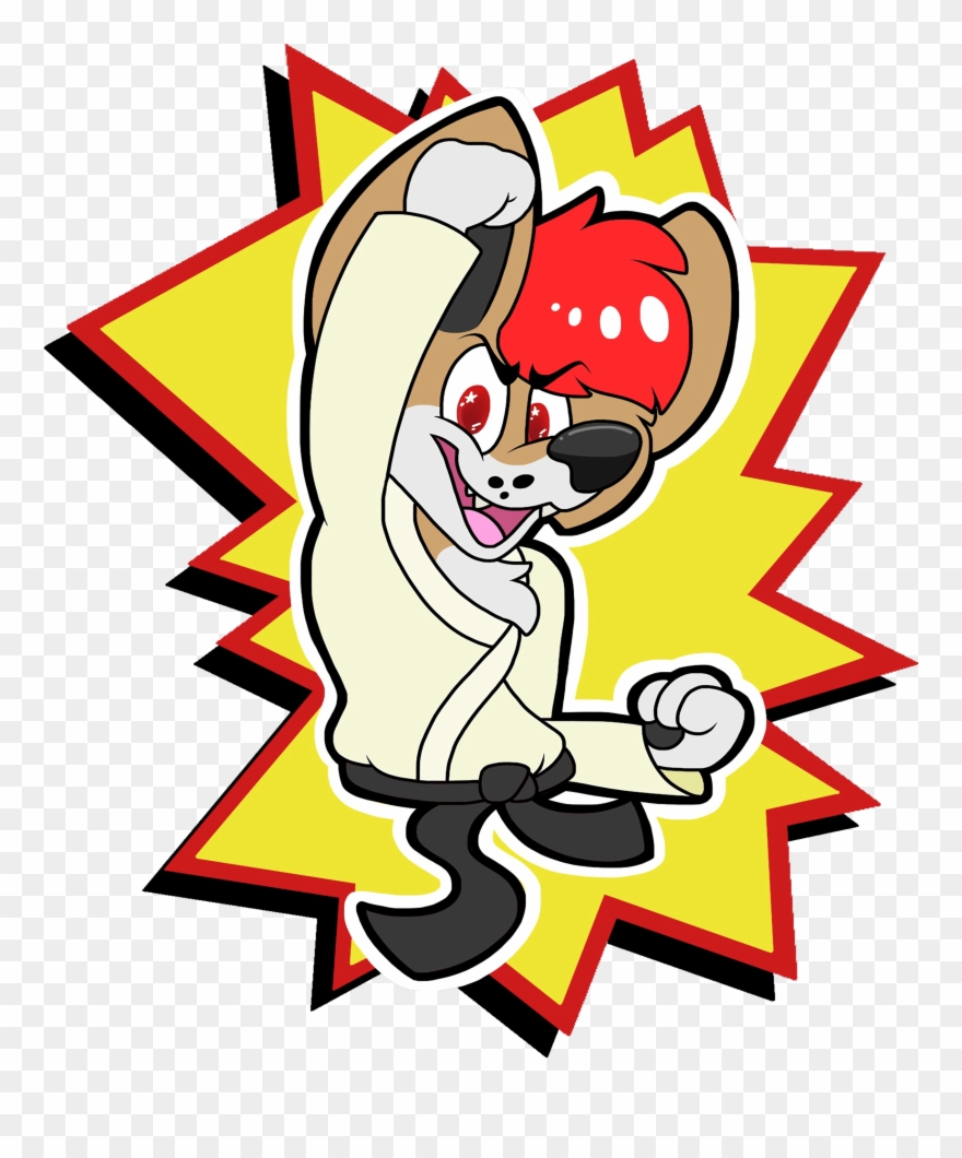 Dojo Karate - Cartoon Clipart