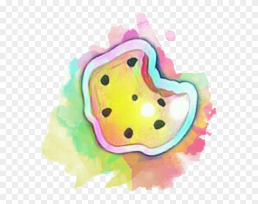 Freetoedit Fortune Cookie Cookies Rainbow Colourfulcook - Royal Icing Clipart