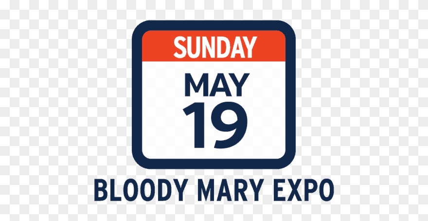Bloody Mary Expo - Sign Clipart