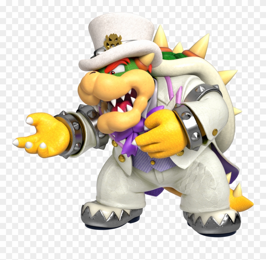 Smash Switchi See Your Crossdressing Link And Raise - Super Mario Odyssey Wedding Bowser Clipart