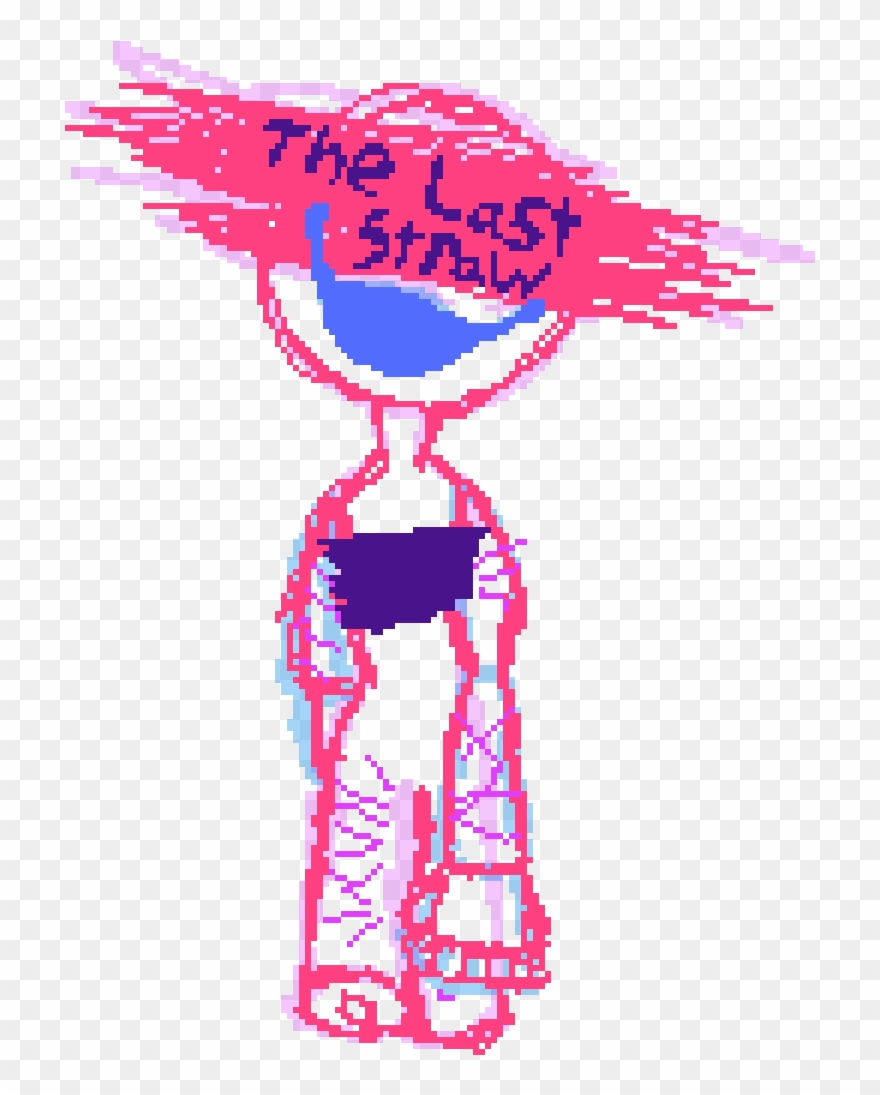 [trigger Warning, Self Harm] The Last Straw - Illustration Clipart