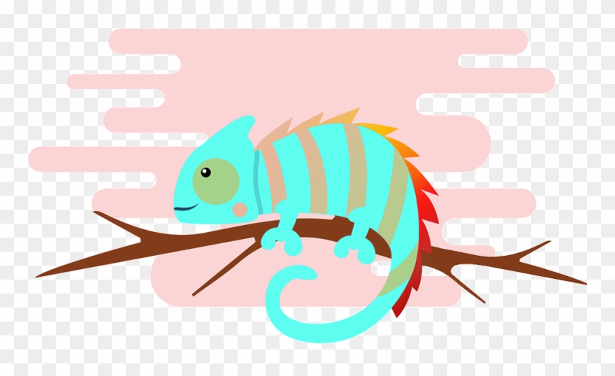 Iguana - Illustration Clipart
