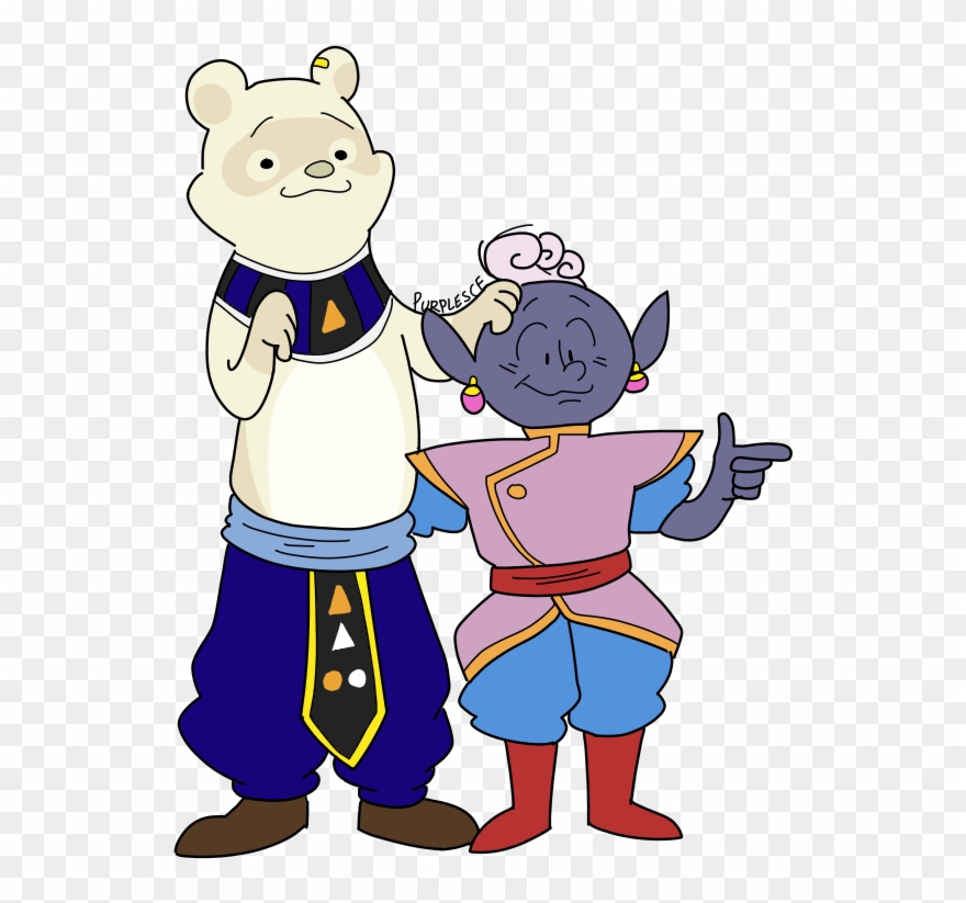 Eyyy I Made Some Dbs God Ocs, The Left One Is A God - Cartoon Clipart