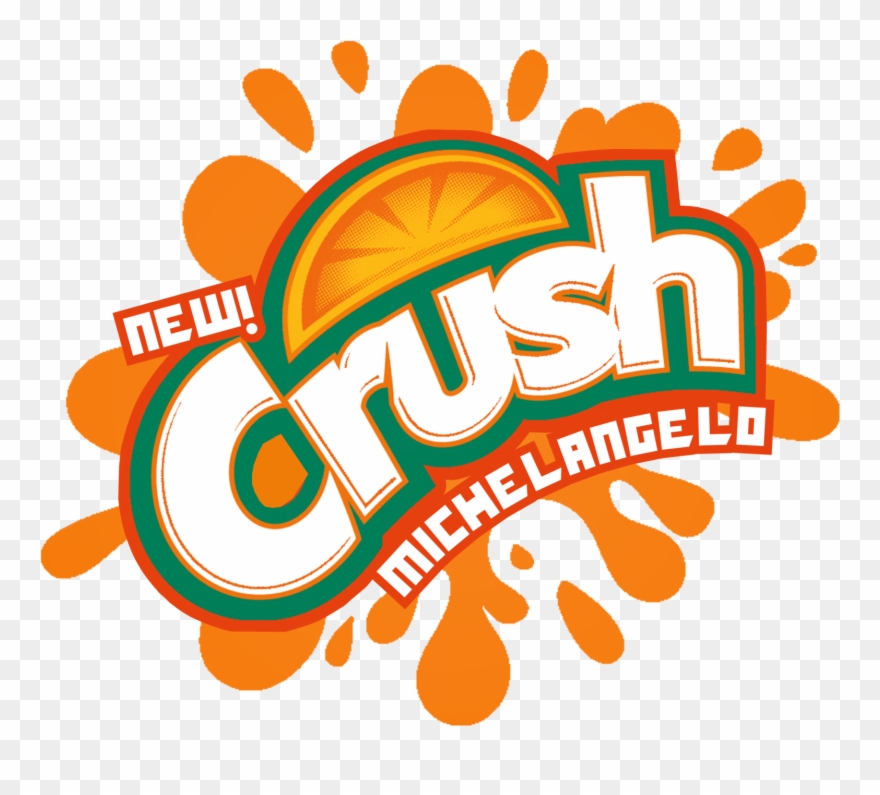 The Holidaze Tmnt Crush Michelangelo Orange Soda Pop - Crush Soda Clipart