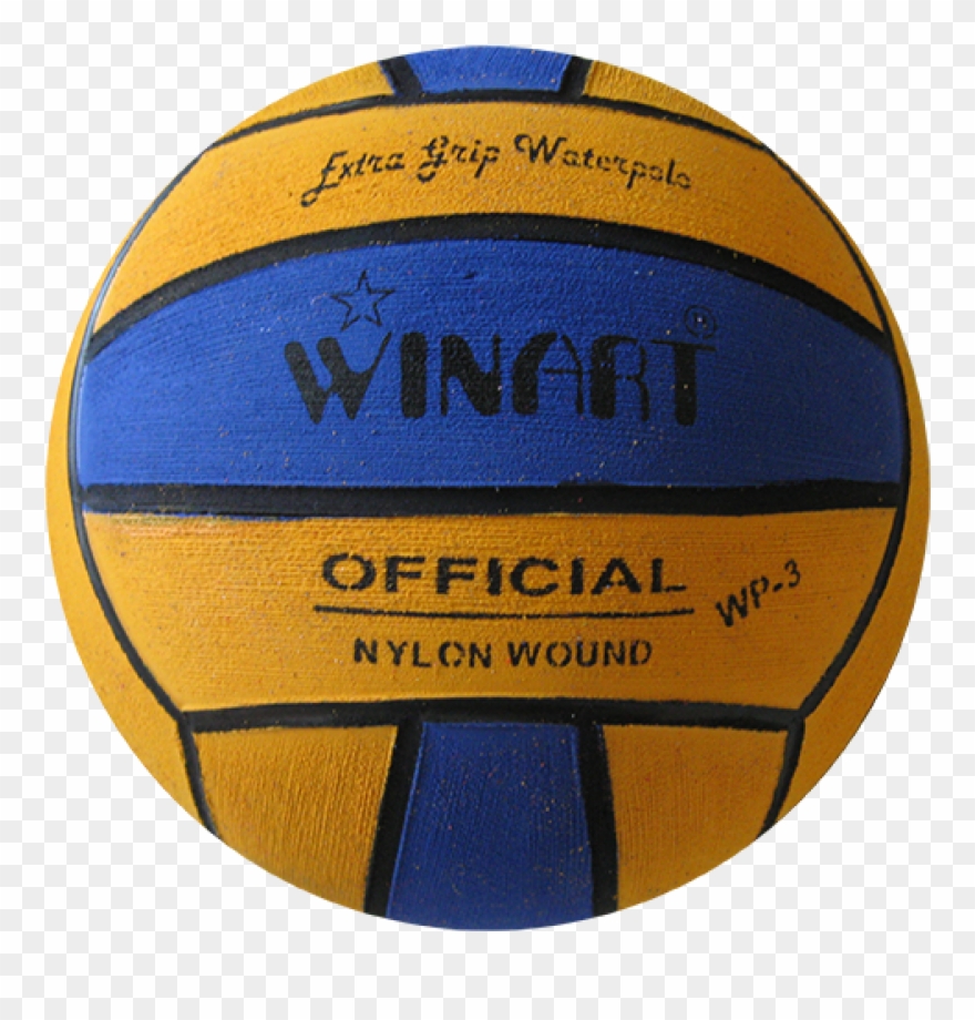 Winart Waterpolo Ball Yellow - Water Polo Ball Pdf Clipart