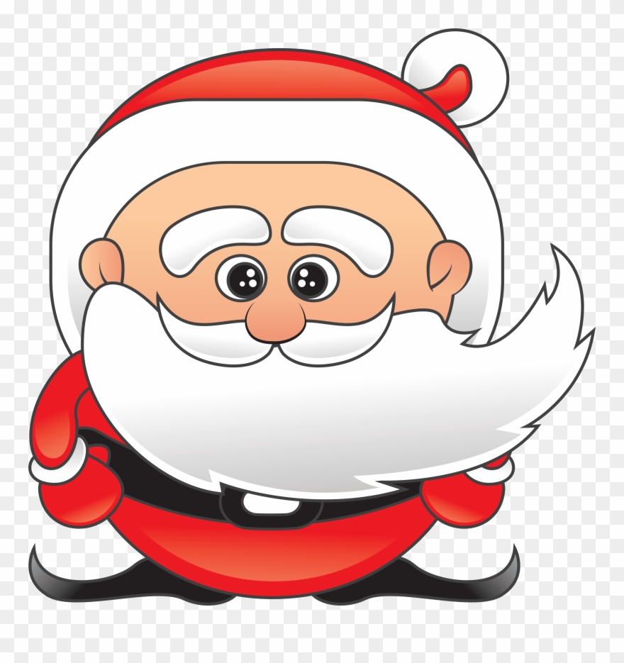 Mikołaj Naklejka Clipart