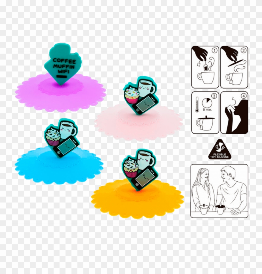 Cup Cover With Wifi - All You Need Is Love Clipart