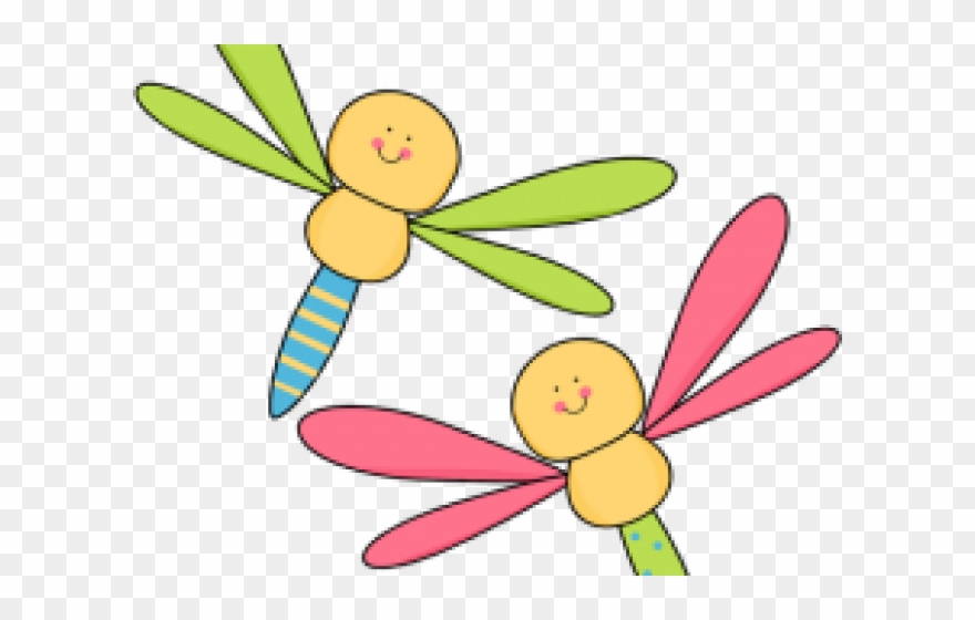 Fly Clipart Two - Transparent Dragonfly Clipart - Png Download