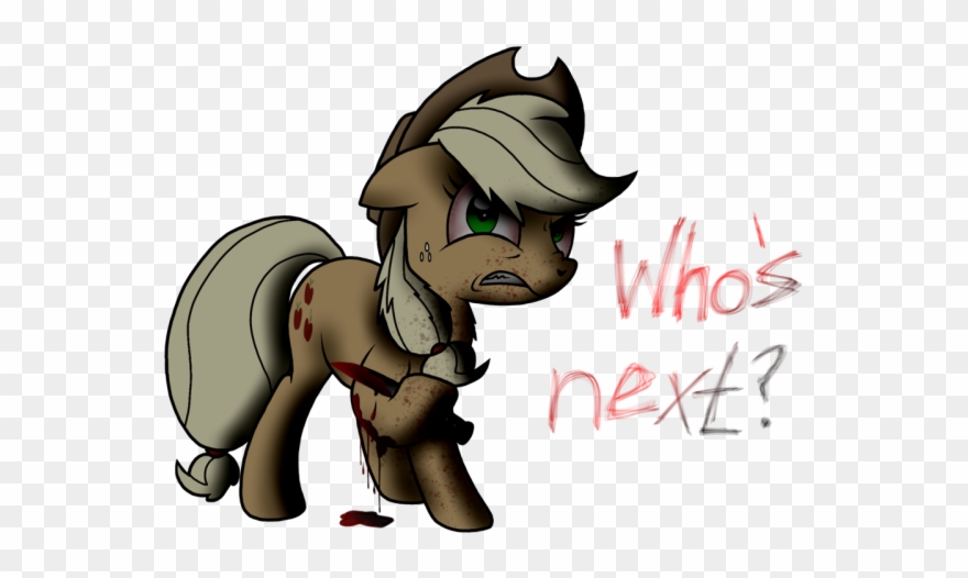 Dead Clipart Insanity - Applejack Knife - Png Download