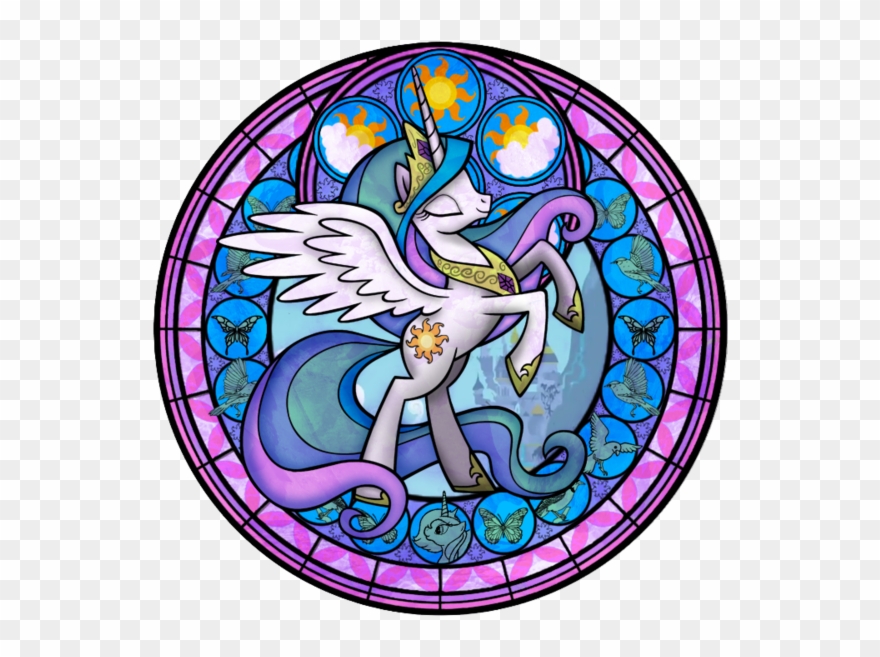 Princess Celestia Princess Luna Twilight Sparkle Purple - My Little Pony Necklace Princess Clipart