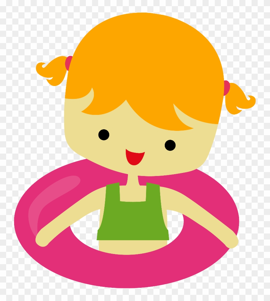 Praia E Piscina Clipart