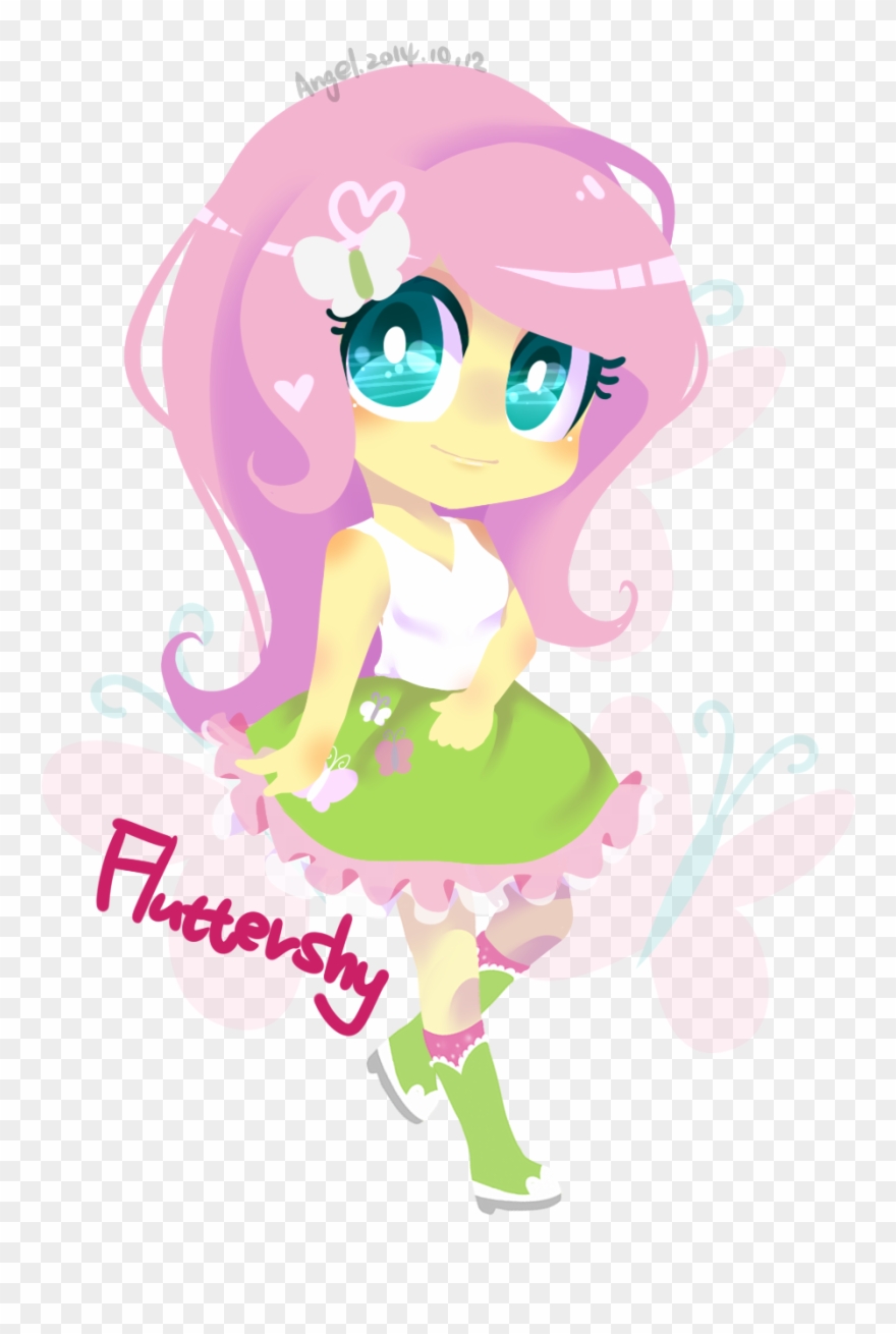Snow Angel, Equestria Girls, Fluttershy, Safe, Solo Clipart