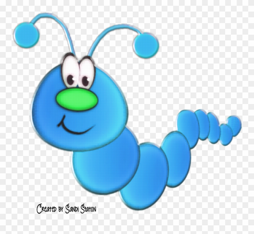Snug, Caterpillar, Butterfly - Cartoon Clipart