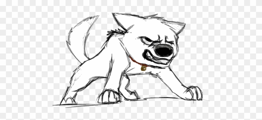 Watch Dogs Clipart Angry - Drawings Of Angry Dogs - Png Download