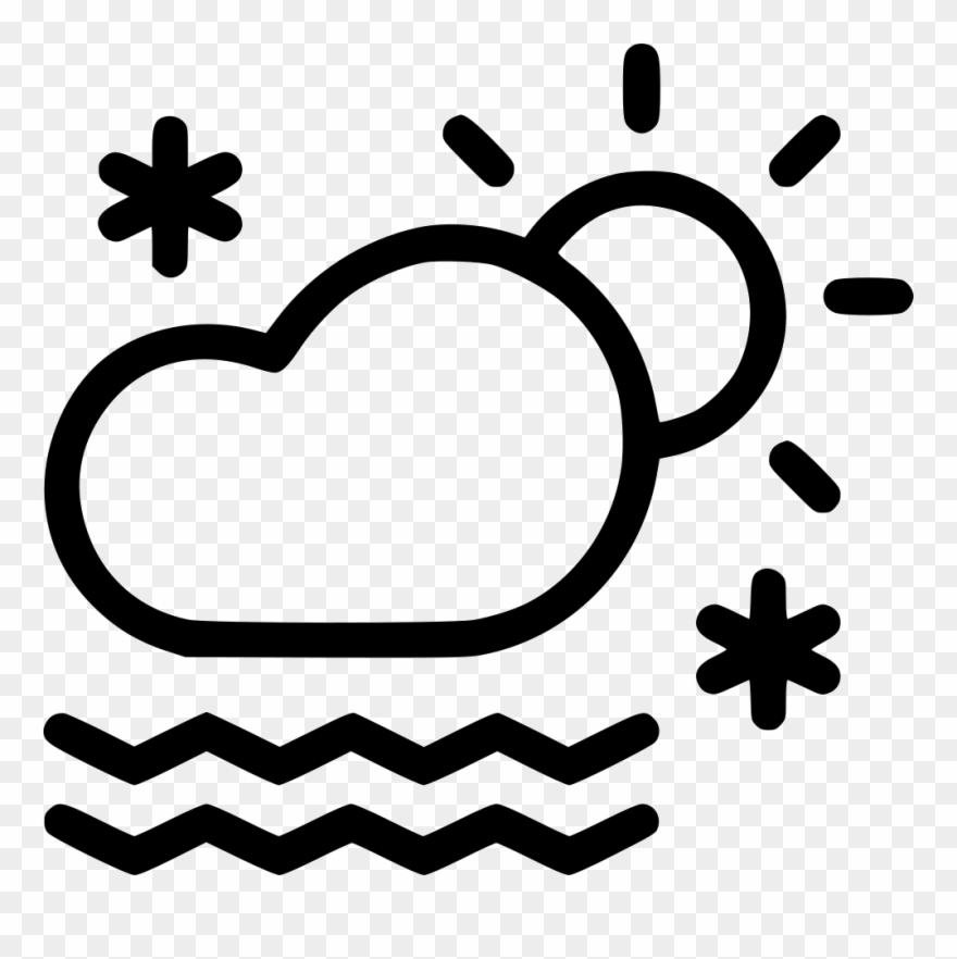 Mist Fog Frost Comments - Snow Weather Icon Png Clipart