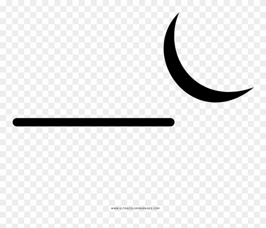 Night Fog Coloring Page Clipart