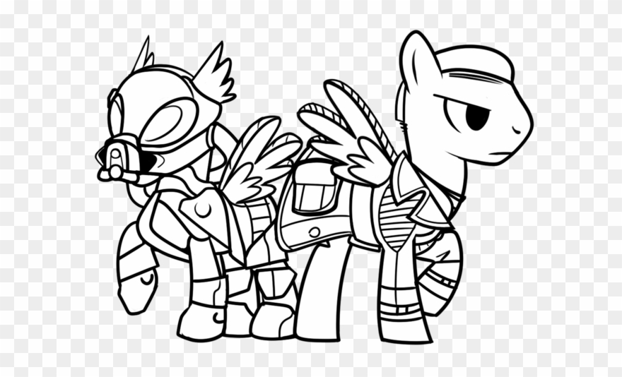 Drawn Trolley Pegasus - Cartoon Clipart