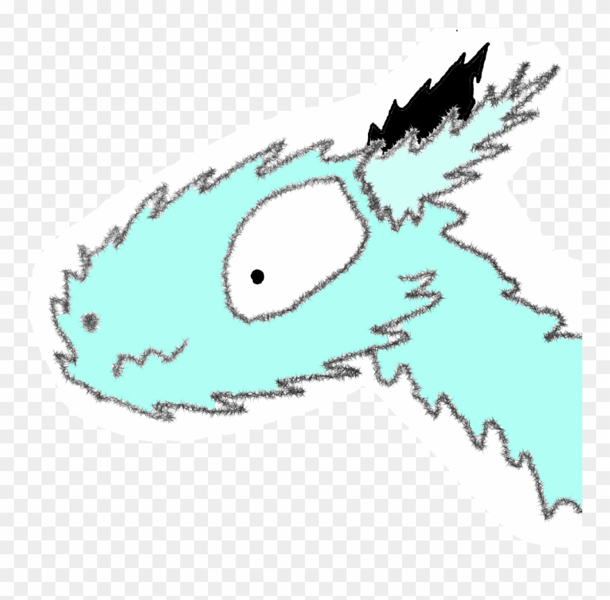 Cold Alpaca-dragon - Illustration Clipart