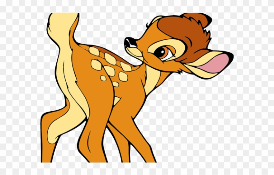 Bambi Clipart Butterfly - Clip Art Bambi And Thumper - Png Download