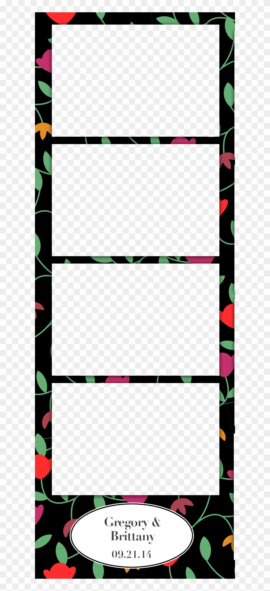 Flat Flowers Clipart