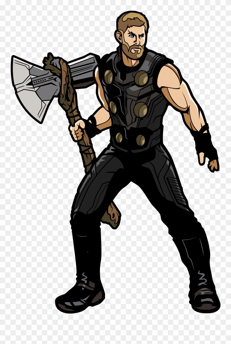 Thor - Thor Avengers Infinity War Pin Clipart