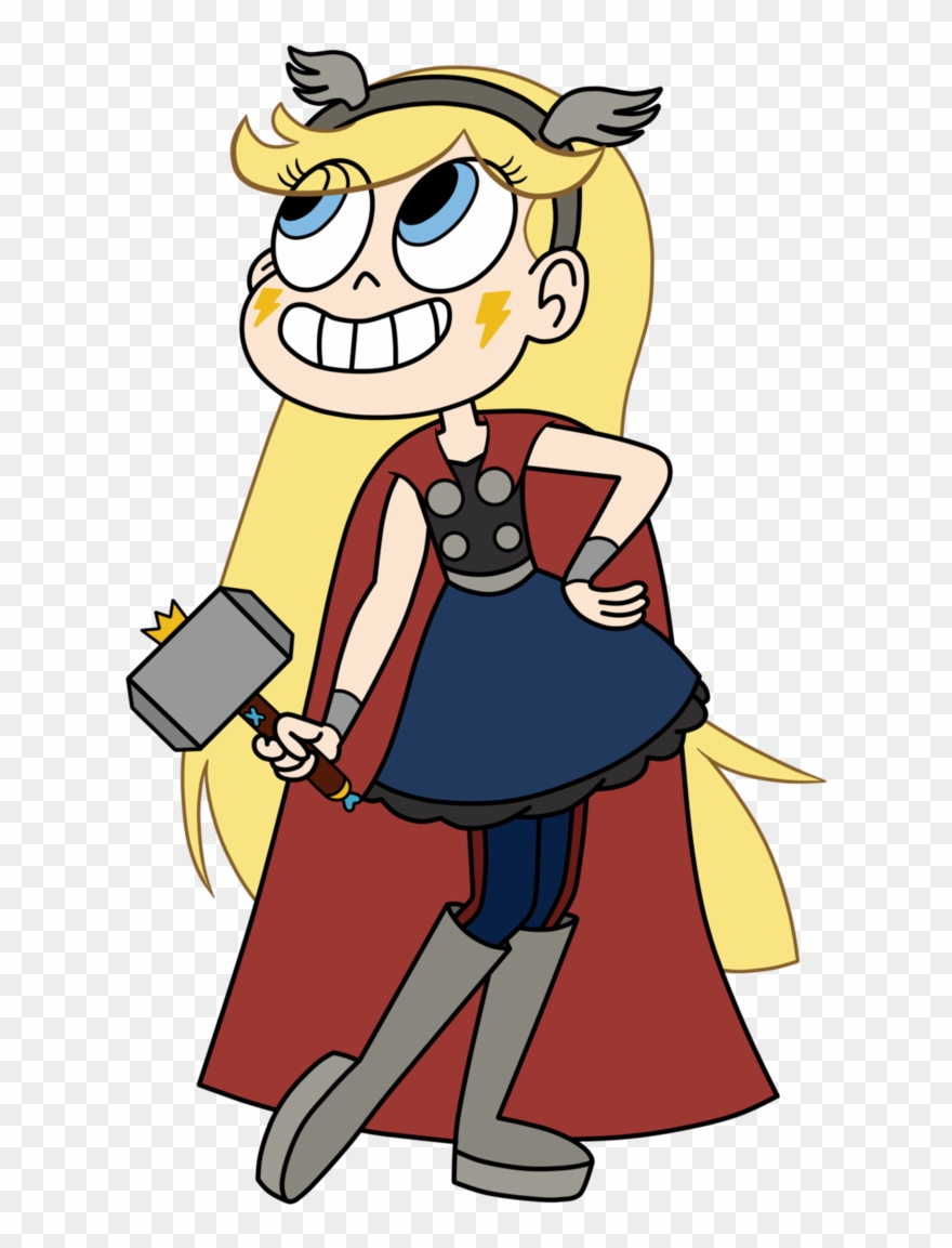 Star Butterfly As Odinson By Mtfc On - Star Vs The Forces Of Evil Blood Moon Ball Star Clipart