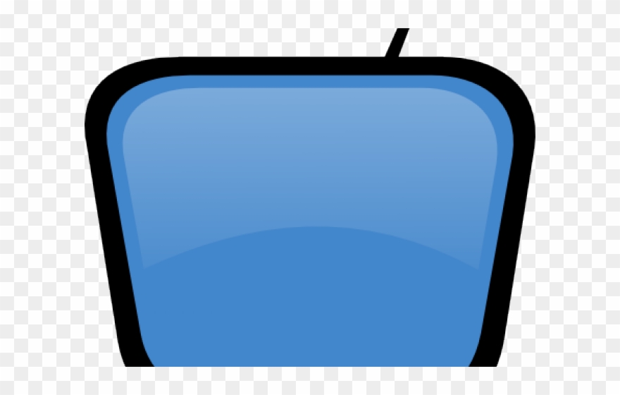 Tv Clipart Blue - Png Download