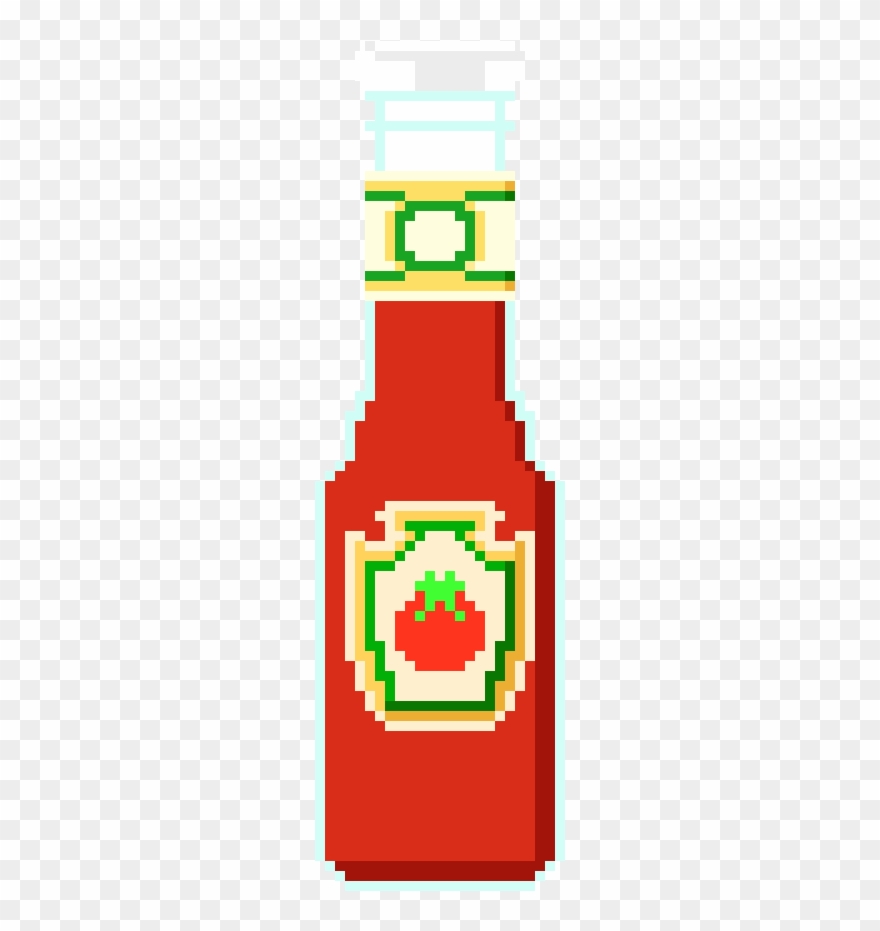 Ketchup - Ketchup Pixel Art Clipart