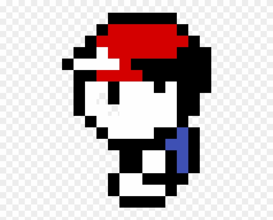 Ash Ketchup - 8 Bit Pokemon Trainer Clipart