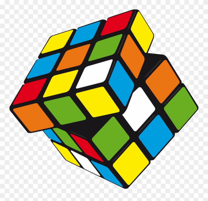 Cube Clipart Rubics Cube - Rubik Cube Png Transparent Png