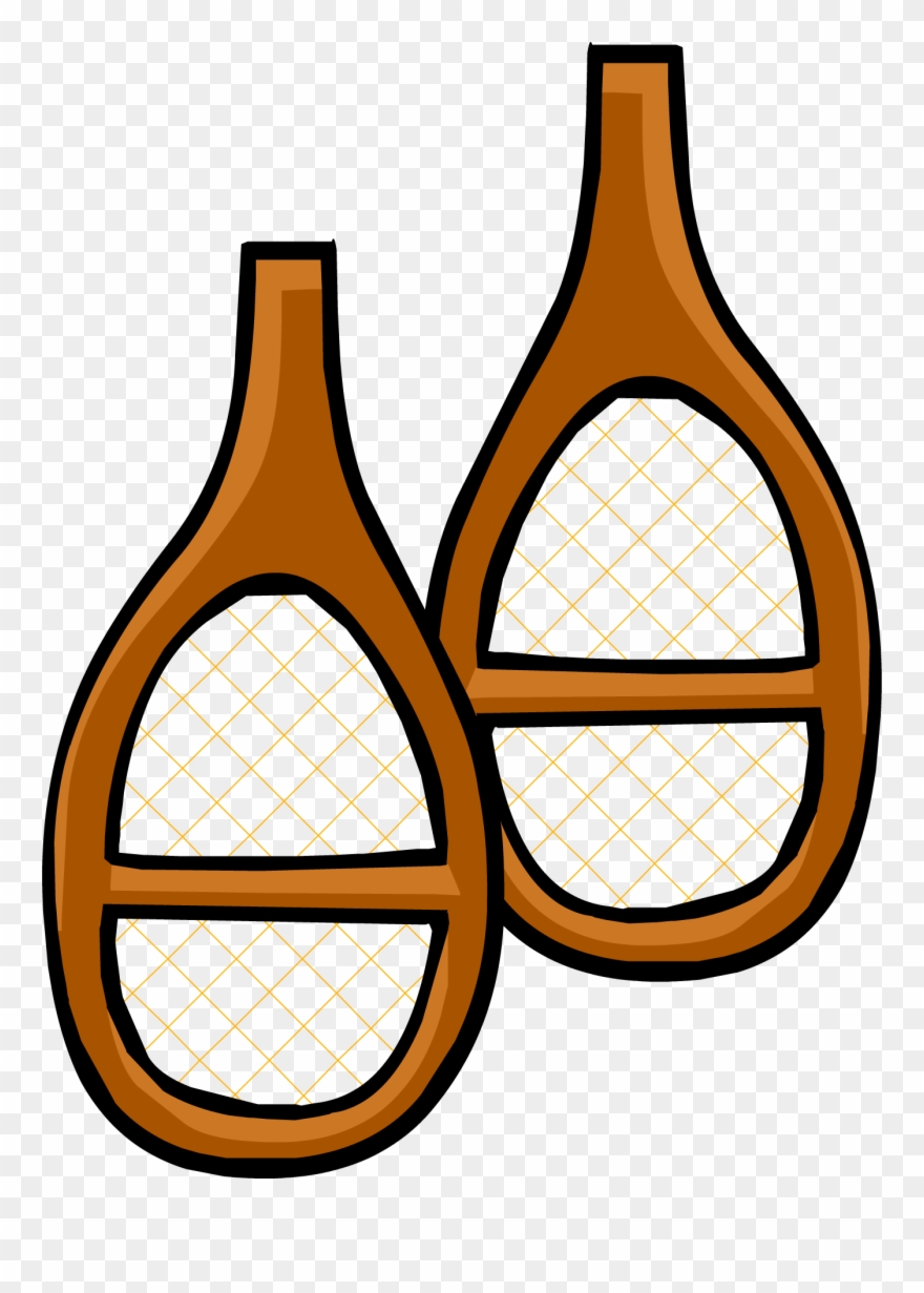Snowshoes - Club Penguin Snow Shoes Clipart