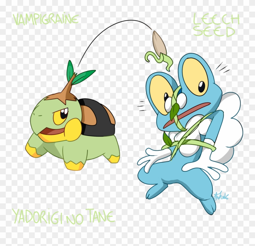 Vampigraine/leech Seed/yadorigi No Tane - Cartoon Clipart