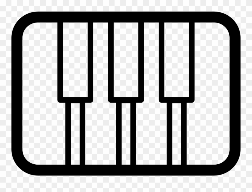 Piano Keys Comments Clipart