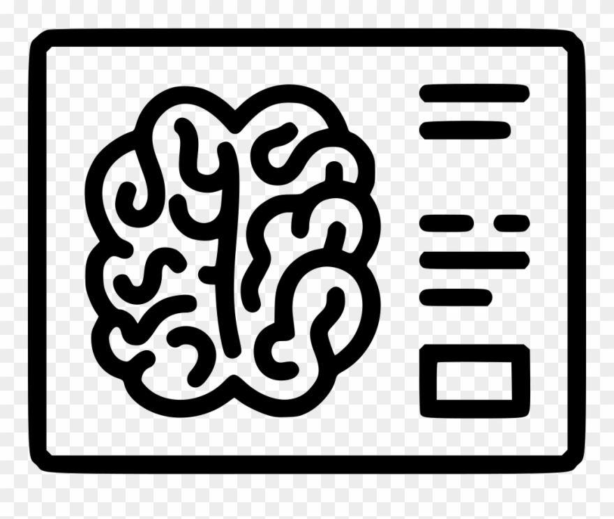 Tomography Xray Brain Medicine Comments - Icon Clipart
