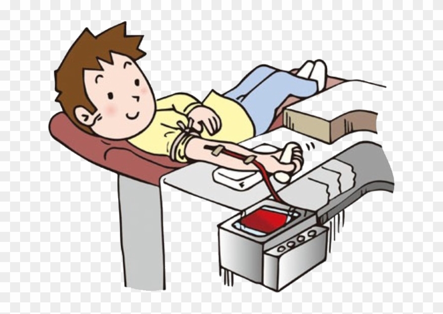 Am I Eligible To Donate Blood - People Donating Blood Clipart - Png Download