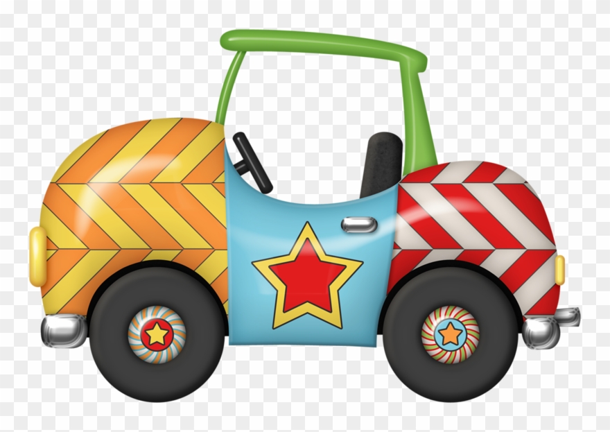 Circo & Palhaço E Parque - Clown Car Clipart - Png Download