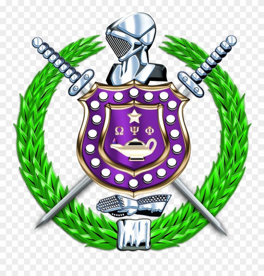 Discover Ideas About Black Fraternities - Omega Psi Phi Shield Png Clipart